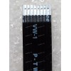 FFC шлейф 8 pin обратный, шаг 1.0 mm, длина 85 mm HP dv6-6000 (p/n 50.4RI01.011) BLACK