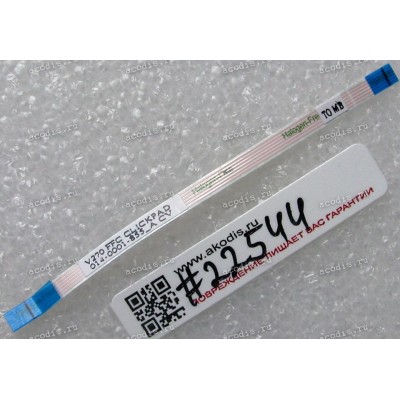 FFC шлейф 6 pin прямой, шаг 0.5 mm, длина 75 mm Sony SVP13 (V270) (p/n A-1964-081-A)