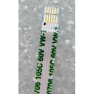 FFC шлейф 6 pin прямой, шаг 0.5 mm, длина 75 mm Sony SVP13 (V270) (p/n A-1964-081-A)