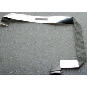 LCD LVDS FFC шлейф мониторный 30 pin обратный, шаг 1.0 mm, длина 600 mm Asus LCD Monitor VP249, VP249HE, VP249HR (p/n 14011-02690200, 14011-02690100), с замком с одной стороны