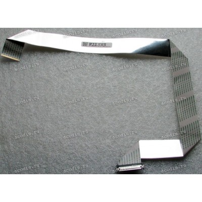 LCD LVDS FFC шлейф мониторный 30 pin обратный, шаг 1.0 mm, длина 600 mm Asus LCD Monitor VP249, VP249HE, VP249HR (p/n 14011-02690200, 14011-02690100), с замком с одной стороны