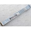 LCD LVDS FFC шлейф мониторный 30 pin прямой, шаг 0.5 mm, длина 140 mm, с замком с одной стороны