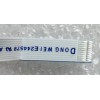 FFC шлейф 12 pin обратный, шаг 0.5 mm, длина 390 mm 