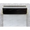 LCD LVDS FFC шлейф мониторный 30 pin обратный, шаг 1.0 mm, длина 205 mm BenQ Q7T4, с замком с одной стороны