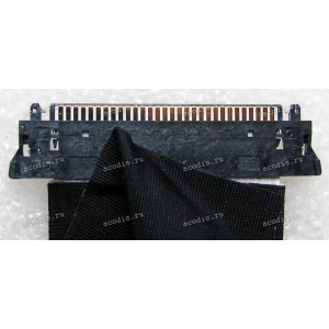 LCD LVDS FFC шлейф мониторный 30 pin обратный, шаг 1.0 mm, длина 300 mm Acer LCD Monitor ET221Q, ET241Y (p/n 50.T99M2.001), с замками с двух сторон