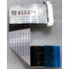 LCD LVDS FFC шлейф мониторный 30 pin обратный, шаг 1.0 mm, длина 200 mm Samsung LCD Monitor S19A450BR (p/n BN96-14065G), с замком с одной стороны