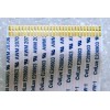 LCD LVDS FFC шлейф мониторный 30 pin обратный, шаг 1.0 mm, длина 157 mm Samsung E1920X, 2233BW, 943B, 943BM, 943BT, 943BX, 943N, 943T, E1920NW, LS19CLNSB/E (p/n BN96-02854W), с замком с одной стороны