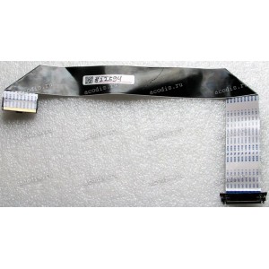 LCD LVDS FFC шлейф мониторный 30 pin обратный, шаг 1.0 mm, длина 370 mm Philips 223V7Q, с замками с двух сторон