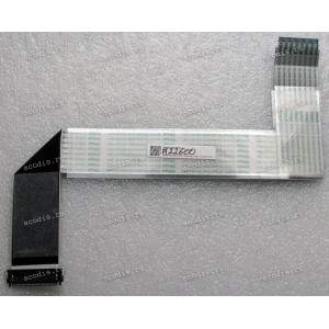 LCD LVDS FFC шлейф мониторный 30 pin обратный, шаг 1.0 mm, длина 340 mm, с замком с одной стороны