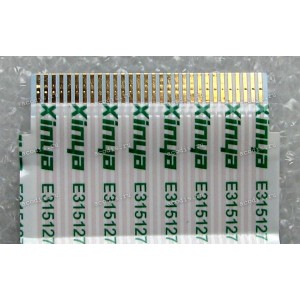 LCD LVDS FFC шлейф мониторный 30 pin обратный, шаг 1.0 mm, длина 340 mm, с замком с одной стороны