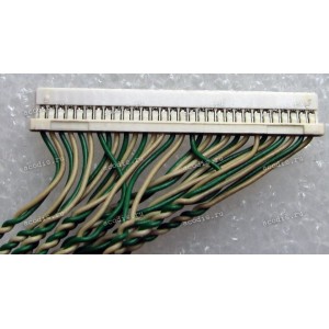 LCD LVDS шлейф мониторный 30 pin, шаг 0.5 mm, длина 200 mm Samsung SyncMaster 171B