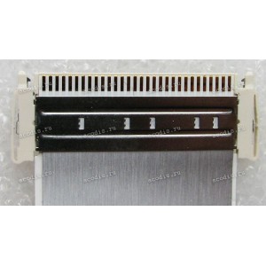 LCD LVDS FFC шлейф мониторный 30 pin обратный, шаг 1.0 mm, длина 166 mm Acer V206HQLAb, с замком с одной стороны