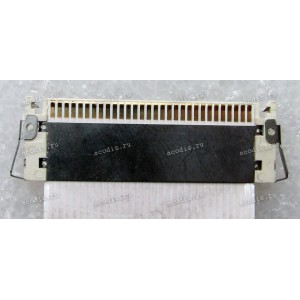 LCD LVDS FFC шлейф мониторный 30 pin обратный, шаг 1.0 mm, длина 200 mm LG FLATRON W2243T (p/n EAD57188301), с замком с одной стороны
