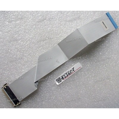 LCD LVDS FFC шлейф мониторный 30 pin обратный, шаг 1.0 mm, длина 230 mm NEC MultiSync 195VXM, с замком с одной стороны