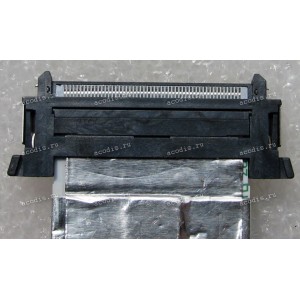LCD LVDS FFC шлейф мониторный 51 pin обратный, шаг 0.5 mm, длина 195 mm LG LM270WQ2, с замком с одной стороны