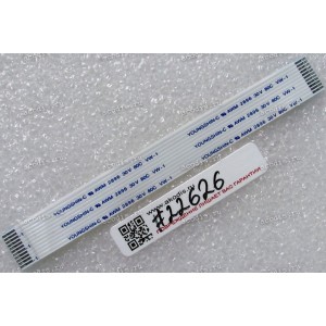 FFC шлейф 11 pin прямой, шаг 1.0 mm, длина 103 mm 