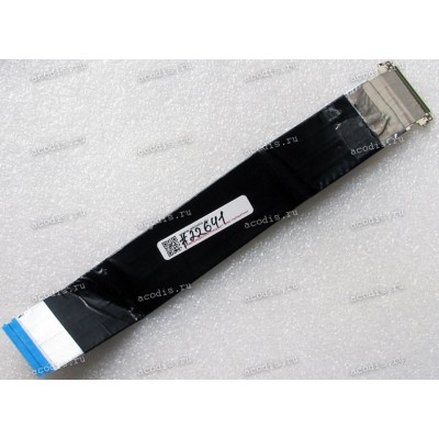LCD LVDS FFC шлейф мониторный 30 pin прямой, шаг 1.0 mm, длина 240 mm Asus All In One Z240IEGK, Z240IEGT (p/n NBX00026N00, 14010-00019000), с замком с одной стороны