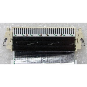 LCD LVDS FFC шлейф мониторный 30 pin прямой, шаг 1.0 mm, длина 240 mm Asus All In One Z240IEGK, Z240IEGT (p/n NBX00026N00, 14010-00019000), с замком с одной стороны