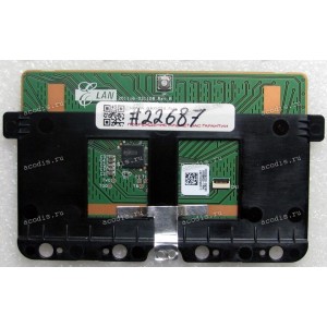 TouchPad Module Asus TX300CA (p/n 04060-00280000, 2011B-03118) REV:B with holder with light silver cover