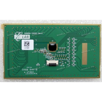 TouchPad board Asus N53DA, N53JF, N53JG, N53JL, N53JN, N53JQ, N53SM, N53SN, N53SV, N53TA, N53TK, N61DA, N61JA, N61JQ, N61JV, N61VG, N61VN, N71JA, N71JQ, N71JV, N71VG, N73JF, N73JG, N73JN, N73JQ, N73SM, N73SV (p/n 04G110008610) 
