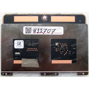 TouchPad Module with fingerprint Asus X501A, X501U (p/n 90NB0EI1-R90010, 04060-01080100) with holder with dark blue cover