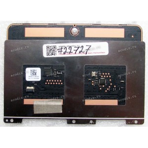 TouchPad Module with fingerprint Asus X501A, X501U (p/n 90NB0EI1-R90010, 04060-01080100) with holder with light silver cover