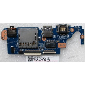 USB & Audio & CardReader & RJ-45 board Sony SVF15 (p/n DA0FI3TB8E0, A1999671A, 32FI3UB0000)