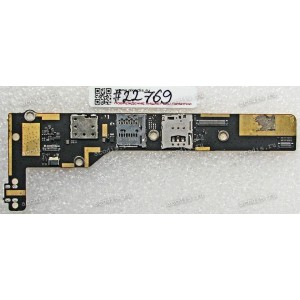 SIM + SD + Micro USB board Lenovo Yoga Tab 2-1051 (p/n: 5P69A6N3TP)