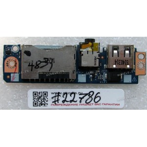 USB & Audio & CardReader board Lenovo Yoga 2 13  (p/n FRU 90005914, ZIVY0 LS-A922P)