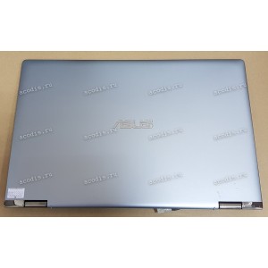 Крышка в сборе ASUS UX462DA (с тачем) серая 1920x1080 LED разбор