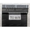 FFC шлейф 47 pin обратный, шаг 0.5 mm, длина 155 mm Audio board Sony PCG-71 (p/n 364-0001-341_A) экранированный не стандартный