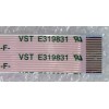 FFC шлейф 16 pin прямой, шаг 0.5 mm, длина 400 mm IO Sony SVS15 (p/n 014-0101-796_A, A1883364A)