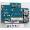 USB board Sony VGN-SR19 (p/n: A1555333A, 1P1084104-6011) REV:1.1