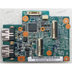 USB board Sony VGN-SR19 (p/n: A1555333A, 1P1084104-6011) REV:1.1