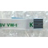 FFC шлейф 6 pin прямой, шаг 0.5 mm, длина 87 mm Sony SVE15 (p/n DEFC0889018, A-1888-134-A)