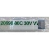 FFC шлейф 8 pin прямой, шаг 0.5 mm, длина 178 mm Asus UX305CA, UX305FA (p/n 14010-00362200)