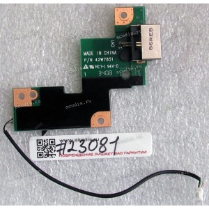 Modem & Phone board & cable Lenovo ThinkPad T500 (p/n 42W7851) 4 pin Modem & Phone board & cable Lenovo ThinkPad T500 (p/n 42W7851) 4 pin