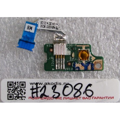 Power Button board Lenovo ThinkPad T440P (p/n: LS-5754P, NBX00018O20)