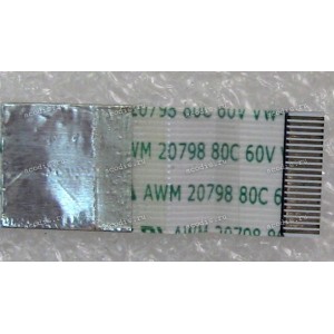 FFC шлейф 20 pin прямой, шаг 0.5 mm, длина 144 mm USB board Fujitsu Siemens Esprimo V6535, MS2239 (p/n 50.4U504.001)