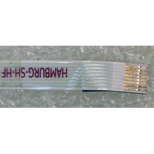 FFC шлейф 8 pin прямой, шаг 0.5 mm, длина 220 mm TouchPad Asus X751BP, X751LA, X751LD, X751LJ, X751LN, X751MA, X751MD, X751MJ, X751NA, X751N, X751SA, X751SJ, X751SV (p/n 14010-00420600)