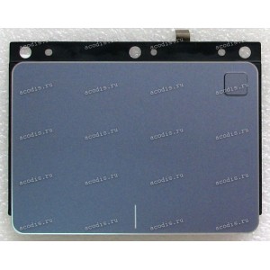 TouchPad Module with fingerprint Asus X411UN (p/n 13NB0GF0AP0201, 04060-01190100, 201617-27220D Rev. B) with holder with dark silver cover