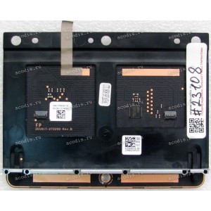 TouchPad Module with fingerprint Asus X411UN (p/n 13NB0GF0AP0201, 04060-01190100, 201617-27220D Rev. B) with holder with dark silver cover