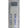 FFC шлейф 10 pin обратный, шаг 0.5 mm, длина 195 mm 