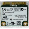 WLAN Half Mini PCI-E U.FL Intel Centrino Wireless-N 100BNHMW 802.11 b/g/n Asus B33E, K43SD, K43SJ, K53E, K53SC, K53SD, K53SJ, K53SK, K53SM, K53SV, N55SF, P43SJ, P53SJ, U24E, U30SD, U31SD, U36SD, U36SG (p/n 04G039001001) Antenna connector U.FL