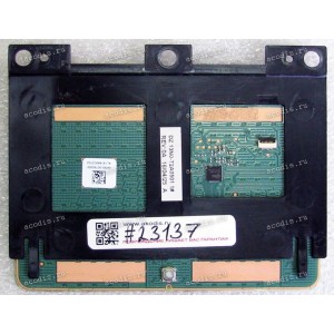 TouchPad Module Asus N752VX (p/n: 13N0-T2A0501, 04060-00760000, 90NB0AY0-R90010) with holder with light silver cover