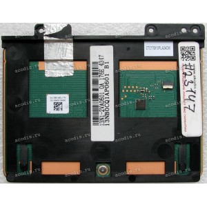 TouchPad Module Asus GL702VM (p/n 13NB0CQ1AP0611, 90NB0DQ1-R90030, 04060-00950000) with holder with black carbon cover