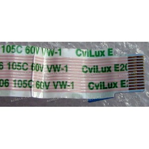 FFC шлейф 13 pin обратный, шаг 0.5 mm, длина 65 mm TouchPad Dell Latitude E6530 (p/n  NBX00010600)
