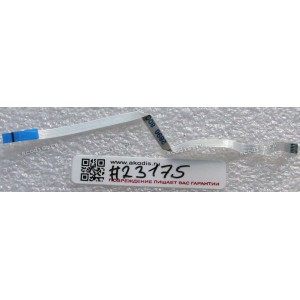 FFC шлейф 6 pin обратный, шаг 0.5 mm, длина 110 mm TouchPad Asus U2E, Eee PC 1004DN (p/n 14G124110061)