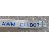 FFC шлейф 6 pin обратный, шаг 0.5 mm, длина 110 mm TouchPad Asus U2E, Eee PC 1004DN (p/n 14G124110061)