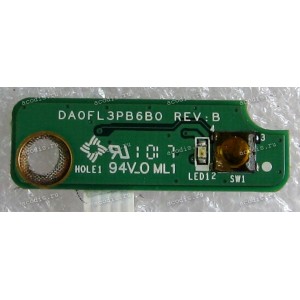 Power Button board & cable Lenovo ThinkPad Edge 11 (p/n: 63Y2090) 4 pin, 130 mm